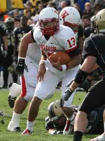 Senior quarterback Chase Belton